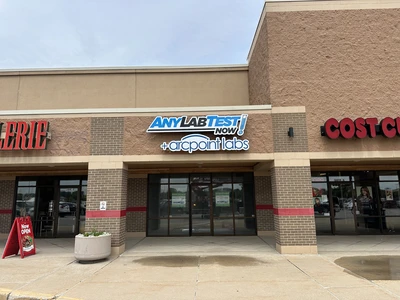 Strip mall tenant storefront sign