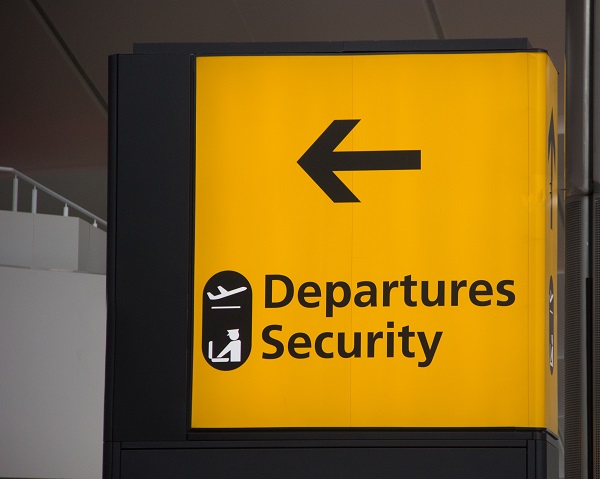 airport wayfinding signage